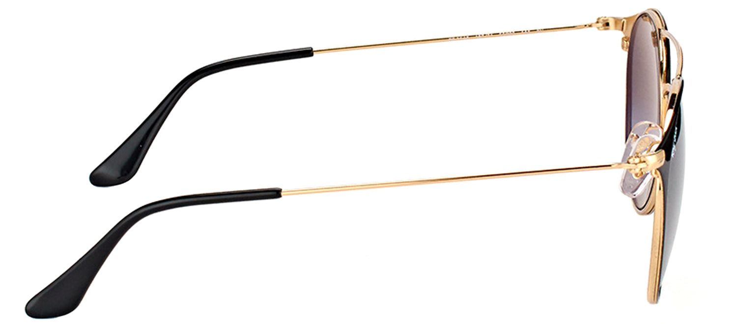 Ray-Ban RB 3546 187/71 Round Metal Black Sunglasses with Grey Gradient Lens sold by Gaffos product image thumbnail 3