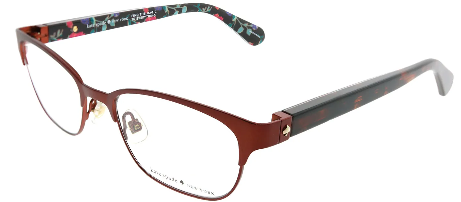 Kate Spade KS Diandra YDC Rectangle Metal Tortoise/ Havana Eyeglasses with Demo Lens sold by Gaffos product image thumbnail 2