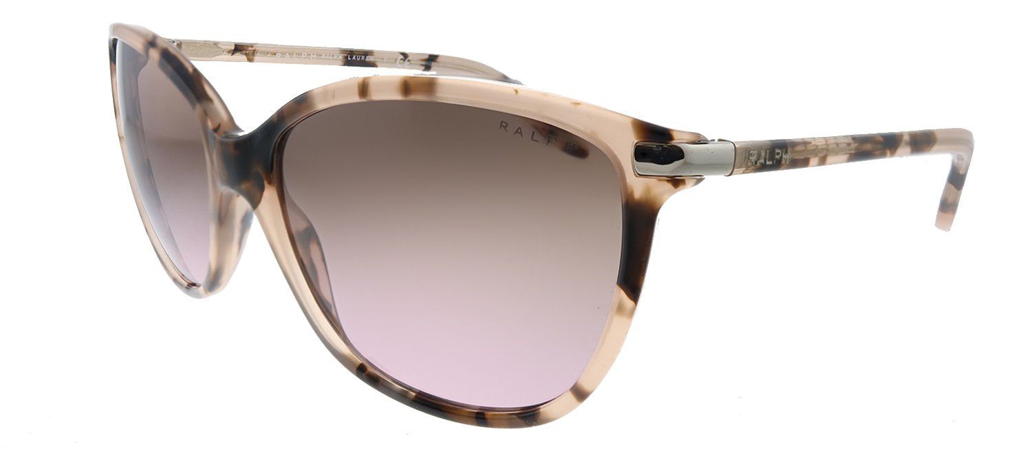 Ralph by Ralph Lauren RA 5160 111614 Cat-Eye Plastic Shiny Pink Tortoise Sunglasses with Brown Gradient Lens sold by Gaffos product image thumbnail 2