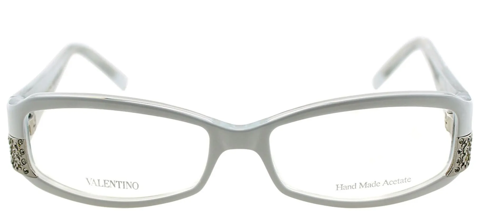 Valentino VL 5657 FGX Oval Plastic Ivory/ White Eyeglasses with Demo Lens sold by Gaffos