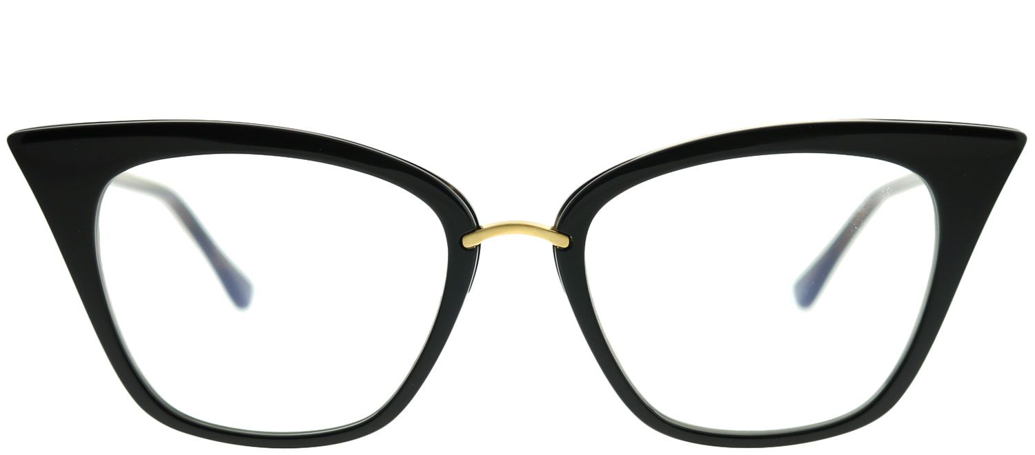 Dita Rebella DT DRX-3031-A-BLK-GLD Cat-Eye Plastic Black Eyeglasses with Demo Lens sold by Gaffos