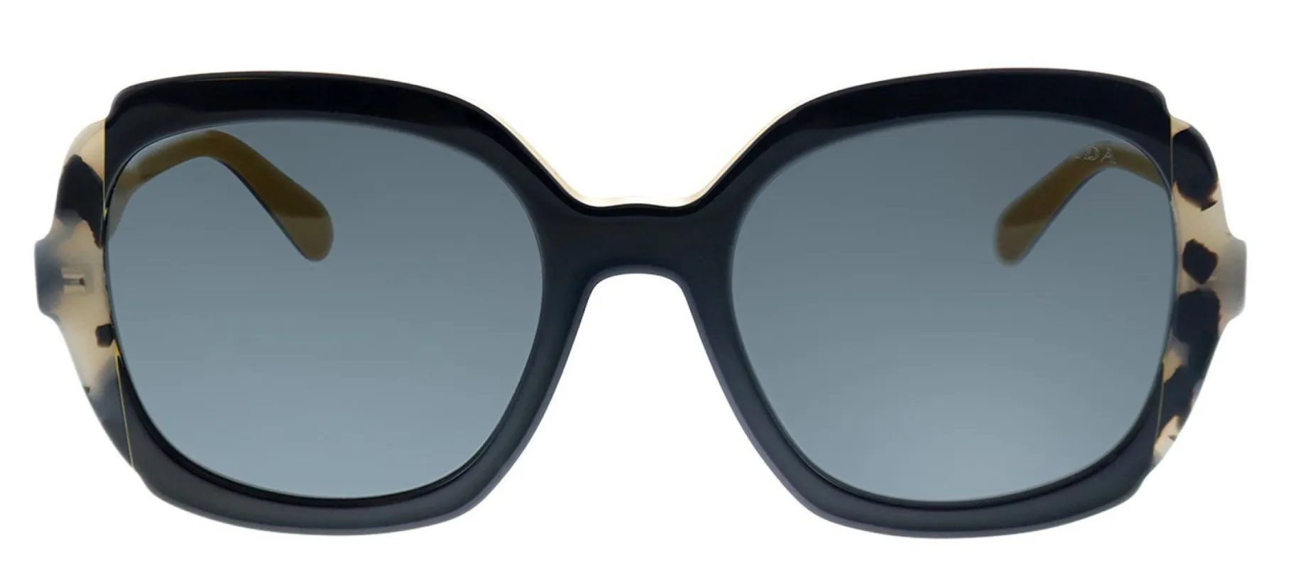 Prada PR 16US CCO1A1 Square Plastic Black Sunglasses with Grey Lens sold by Gaffos