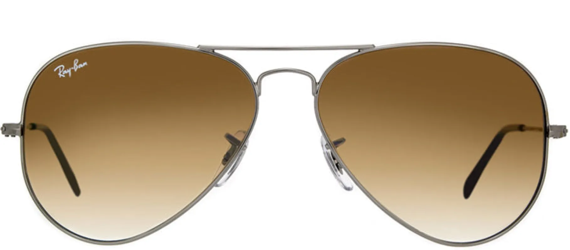 Ray-Ban Aviator Classic RB 3025 004/51 Aviator Metal Ruthenium/ Gunmetal Sunglasses with Brown Gradient Lens sold by Gaffos