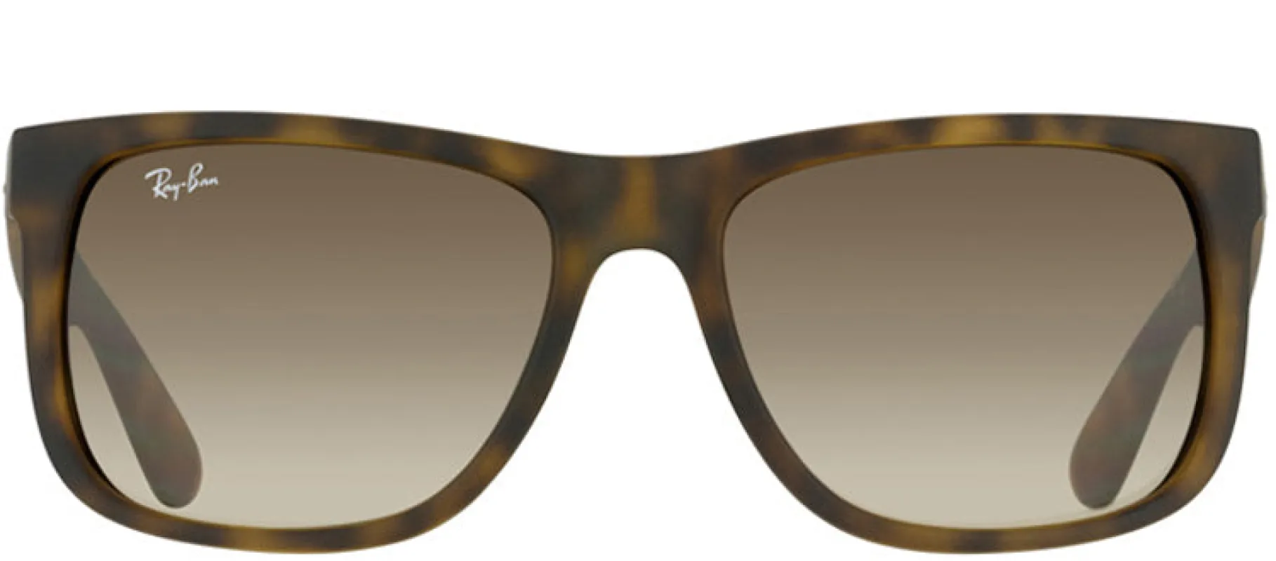 Ray-Ban Justin RB 4165 710/13 Square Rubber Tortoise/ Havana Sunglasses with Grey Gradient Lens sold by Gaffos