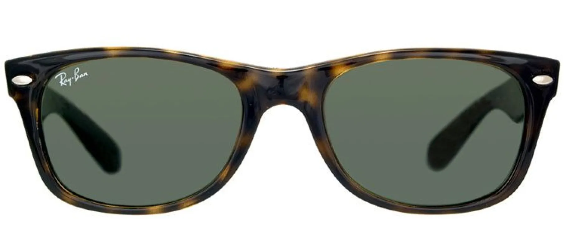 Ray-Ban RB 2132 902L Wayfarer Plastic Tortoise/ Havana Sunglasses with Green Lens sold by Gaffos