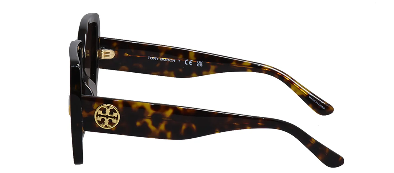Tory Burch TY 7191U 172813 Square Plastic Tortoise Sunglasses with Brown Gradient Lens sold by Gaffos product image thumbnail 4