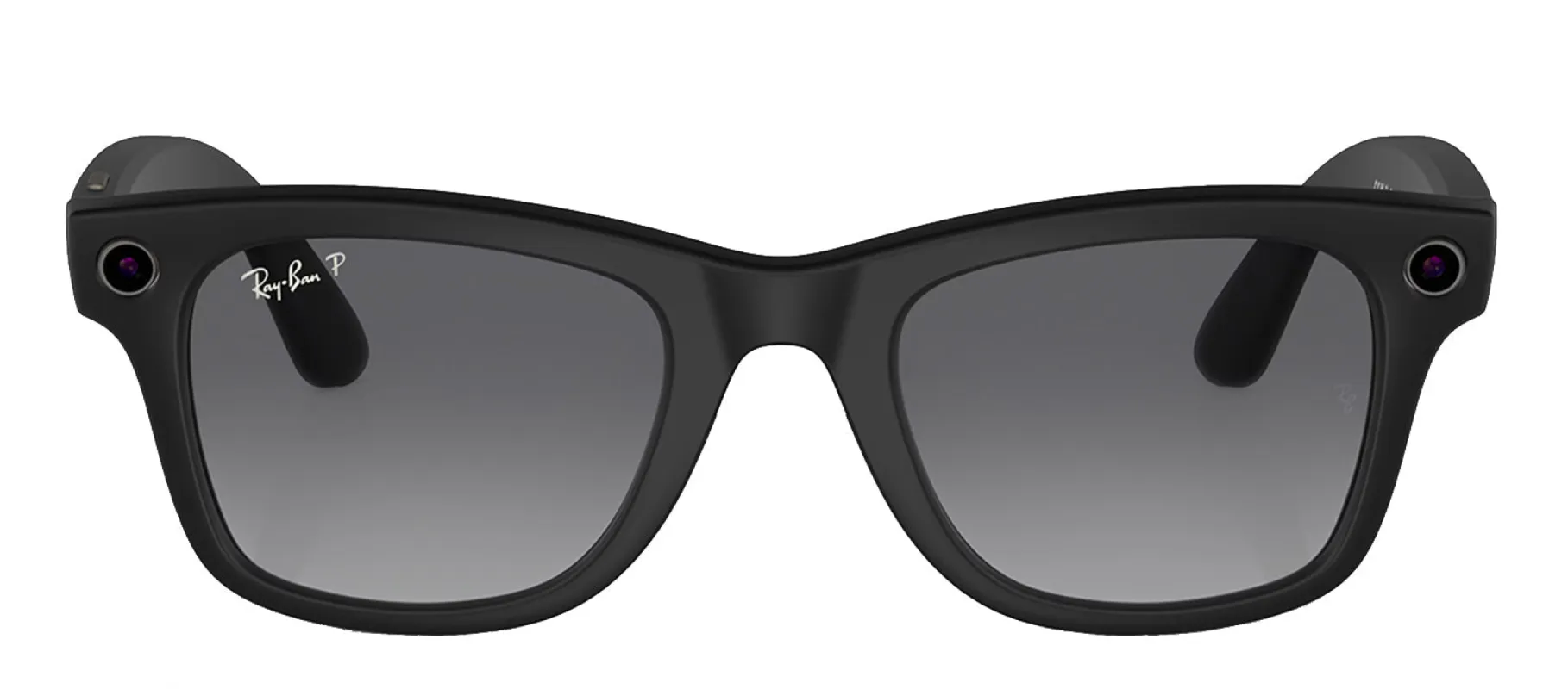 Ray-Ban META RW 4006 601ST3 Wayfarer Plastic Black Sunglasses with Grey Polarized Lens sold by Gaffos