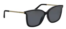 Michael Kors ZERMATT MK 2079U 333282 Square Plastic Black Sunglasses with Silver Mirror Lens sold by Gaffos