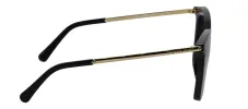 Michael Kors ZERMATT MK 2079U 333282 Square Plastic Black Sunglasses with Silver Mirror Lens sold by Gaffos