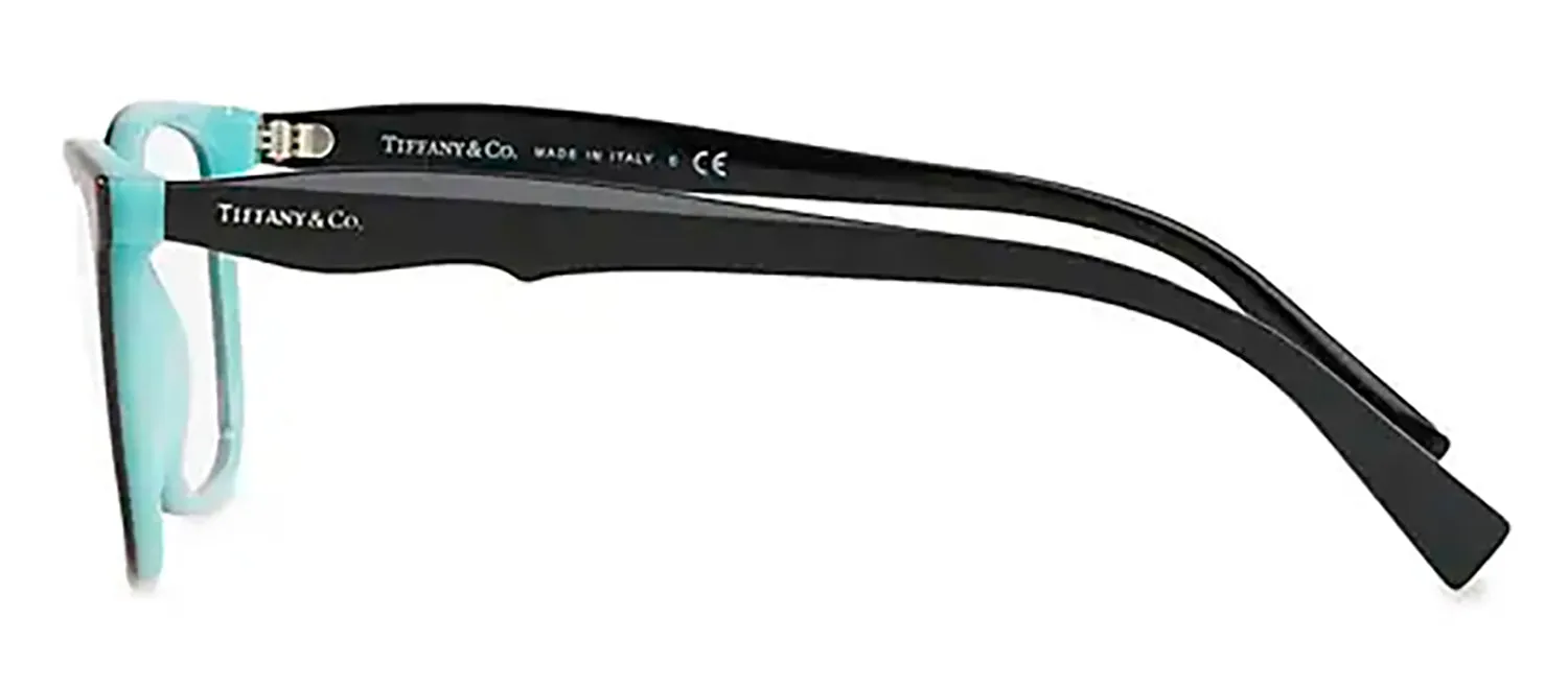 Tiffany & Co. TF 2175 8055 Square Plastic Black Eyeglasses with Logo Stamped Demo Lenses sold by Gaffos product image thumbnail 3