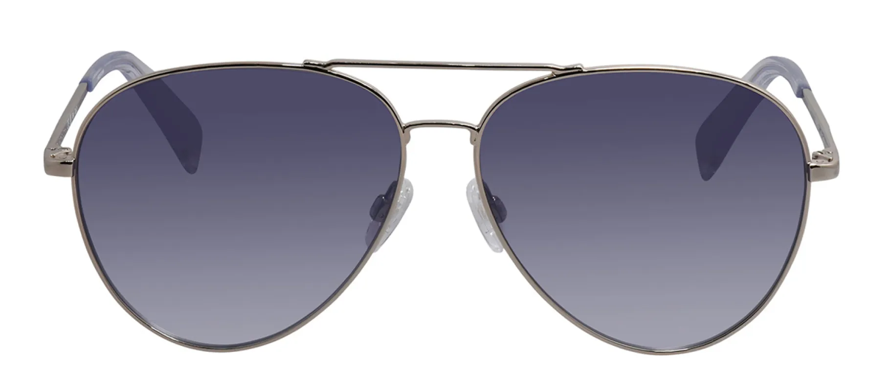 Rag & Bone RNB 5052/G/S J5G Aviator Stainless Steel Gold Sunglasses with Grey Lens sold by Gaffos