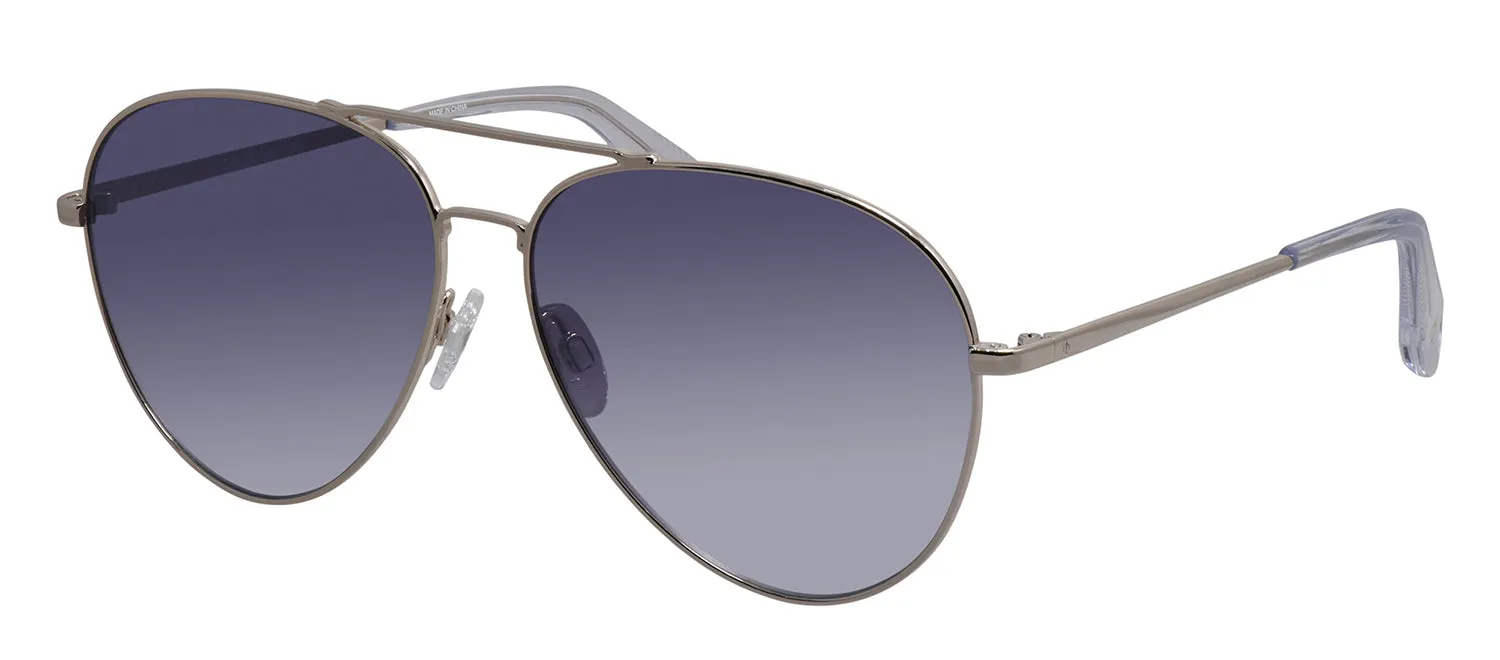 Rag & Bone RNB 5052/G/S J5G Aviator Stainless Steel Gold Sunglasses with Grey Lens sold by Gaffos product image thumbnail 2