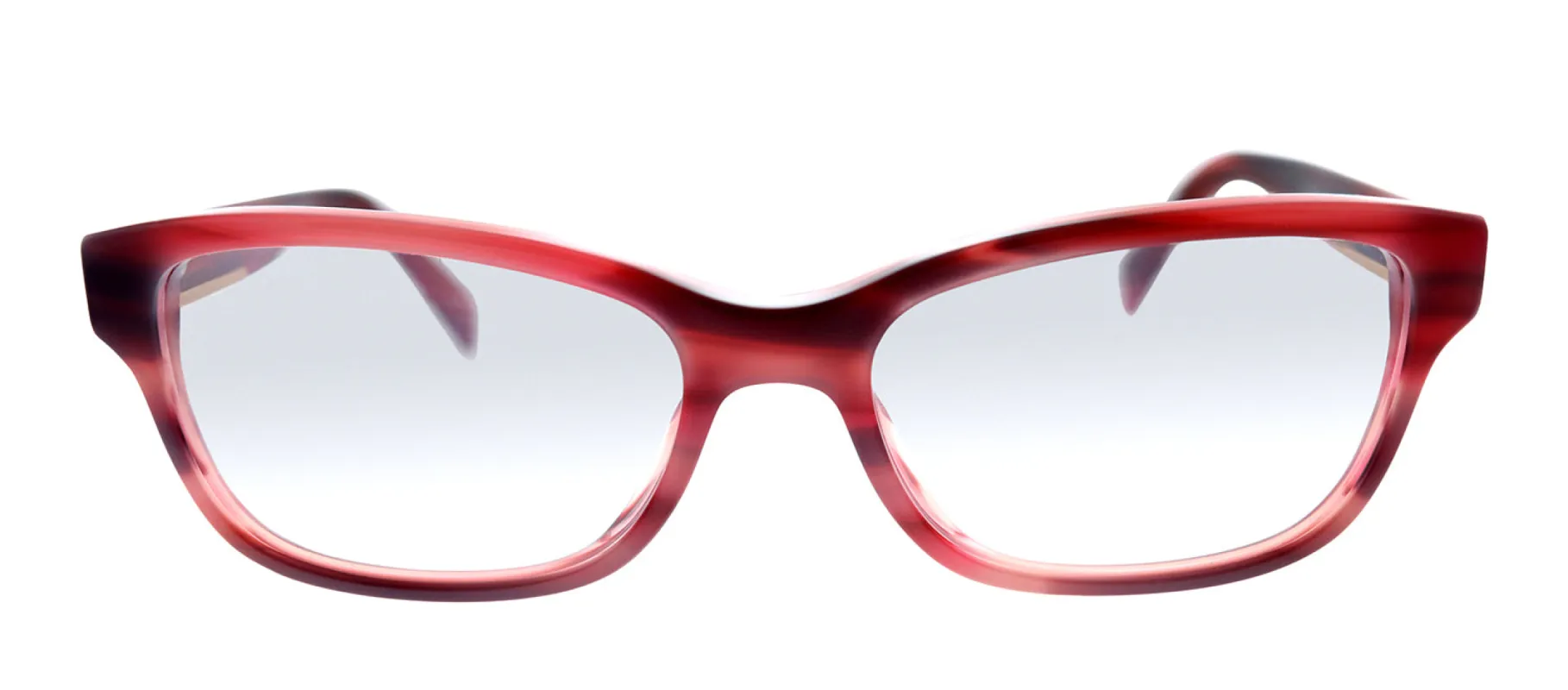 Marc by Marc Jacobs MMJ 617 KVN Round Plastic Red Eyeglasses with Logo Stamped Demo Lenses sold by Gaffos