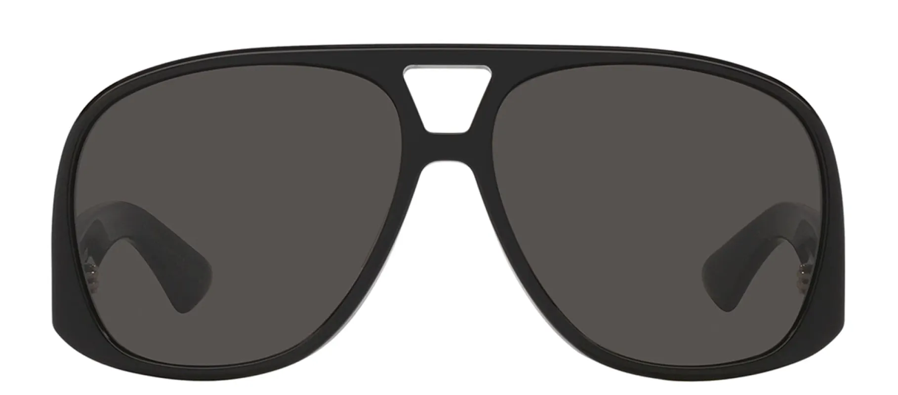 Saint Laurent SL 652 SOLACE 001 Aviator Plastic Black Sunglasses with Grey Lens sold by Gaffos