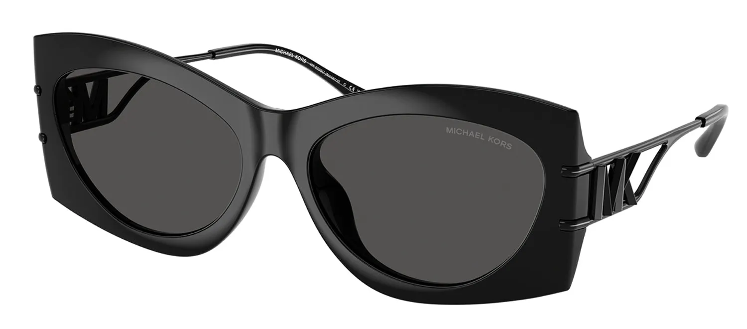 Michael Kors NAVARRA MK 2235U 355573 Irregular Plastic Brown Sunglasses with Brown Lens sold by Gaffos product image thumbnail 2