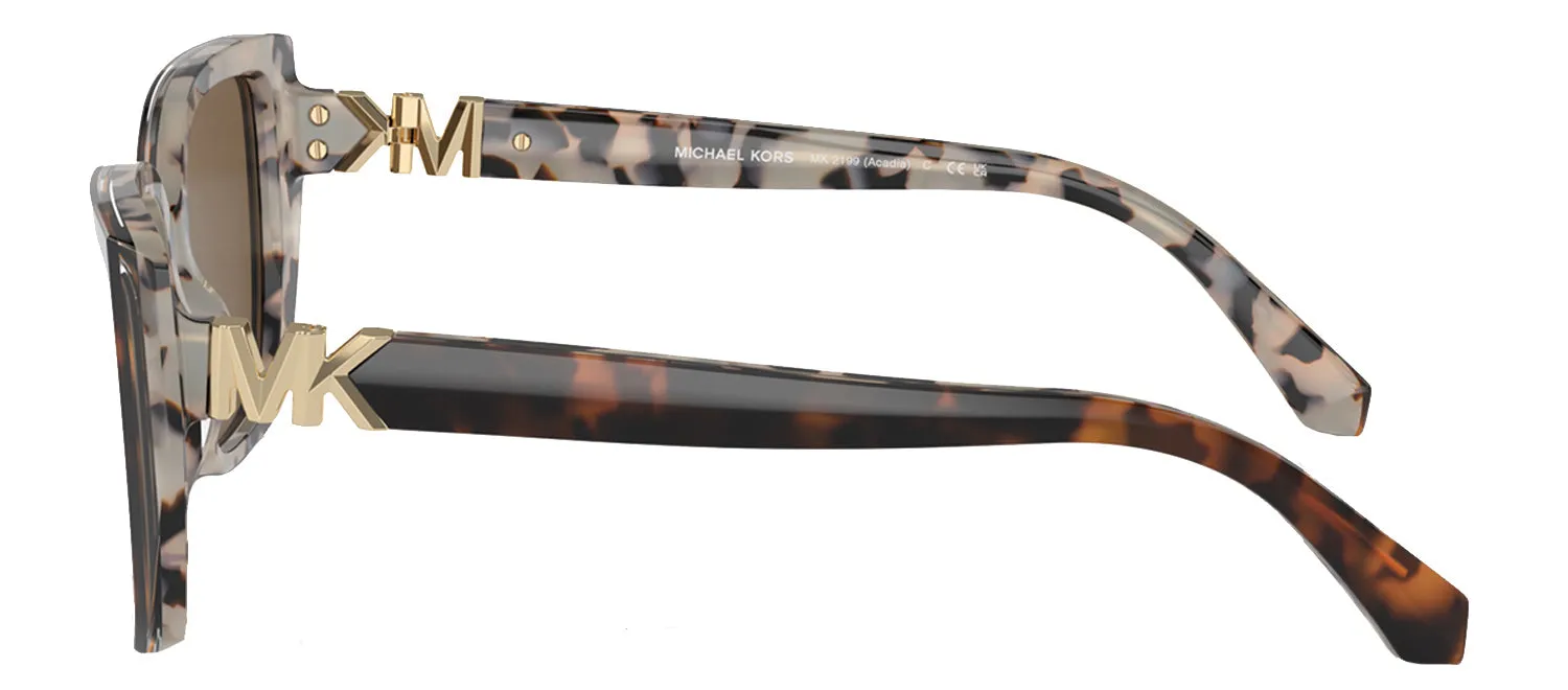 Michael Kors NAVARRA MK 2235U 300587 Irregular Plastic Black Sunglasses with Grey Lens sold by Gaffos product image thumbnail 3