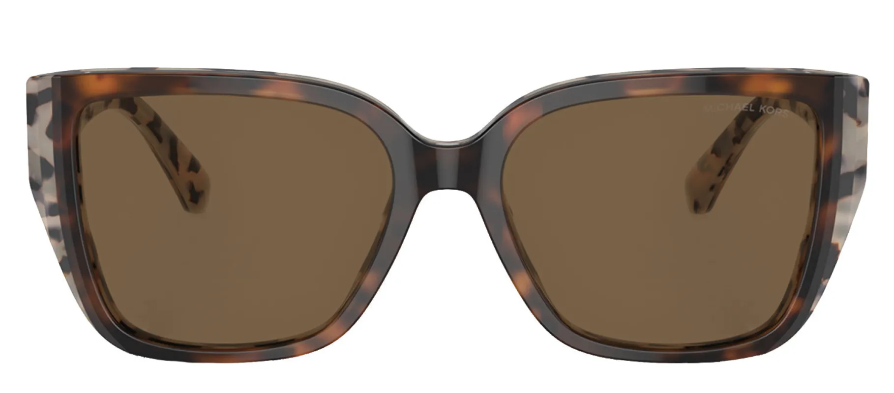 Michael Kors NAVARRA MK 2235U 300587 Irregular Plastic Black Sunglasses with Grey Lens sold by Gaffos