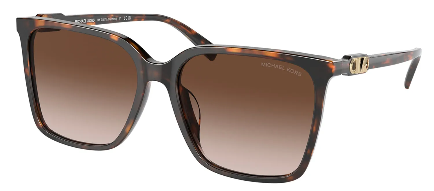 Michael Kors ACADIA MK 2199 395173 Rectangle Plastic Tortoise Sunglasses with Brown Lens sold by Gaffos product image thumbnail 2