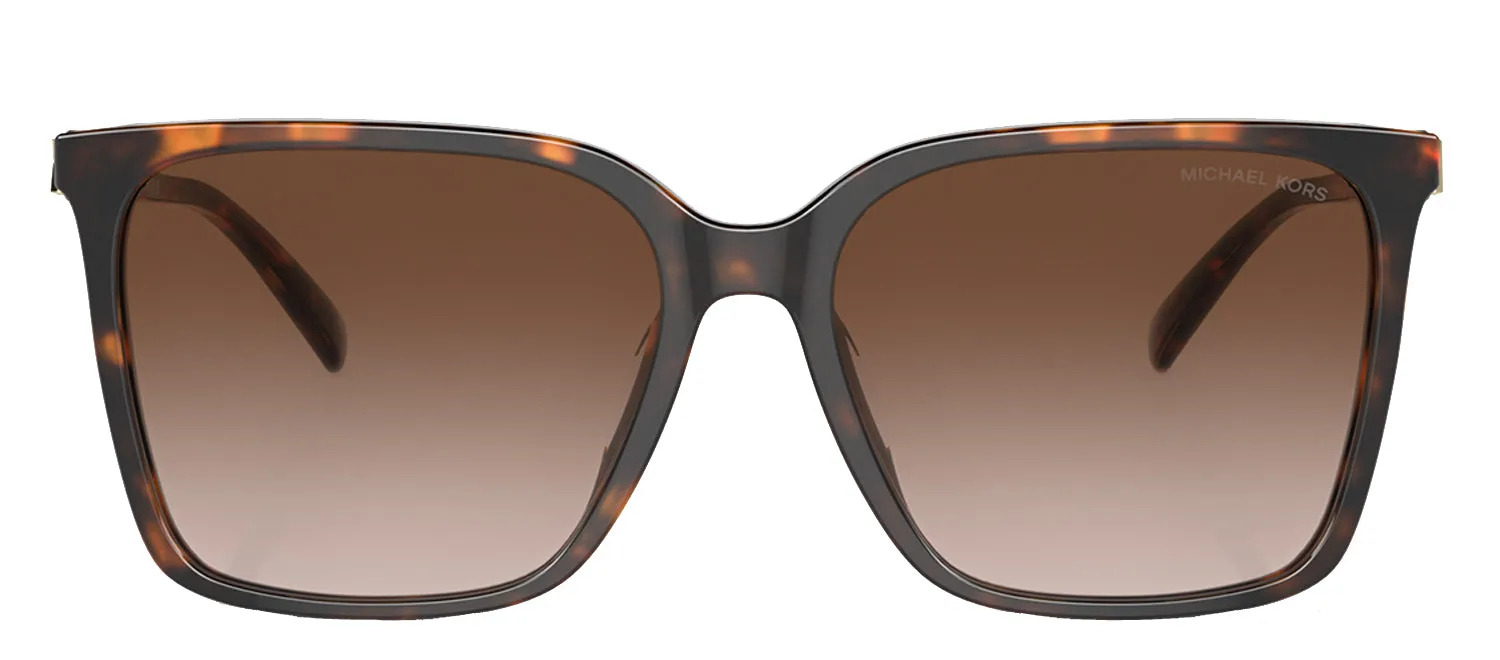 Michael Kors ACADIA MK 2199 395173 Rectangle Plastic Tortoise Sunglasses with Brown Lens sold by Gaffos