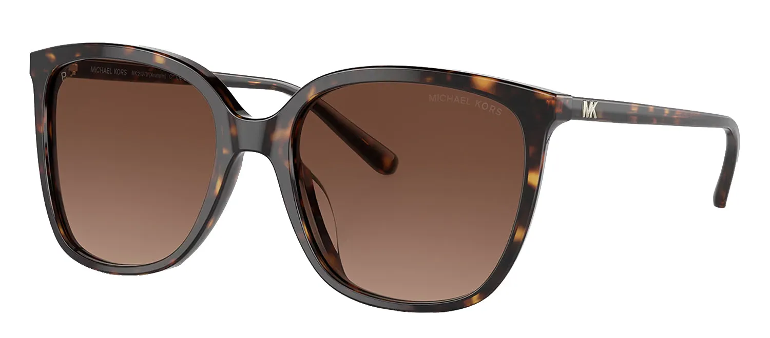Michael Kors ANAHEIM MK 2137 3006T5 Square Plastic Tortoise Sunglasses with Brown Polarized Lens sold by Gaffos product image thumbnail 2