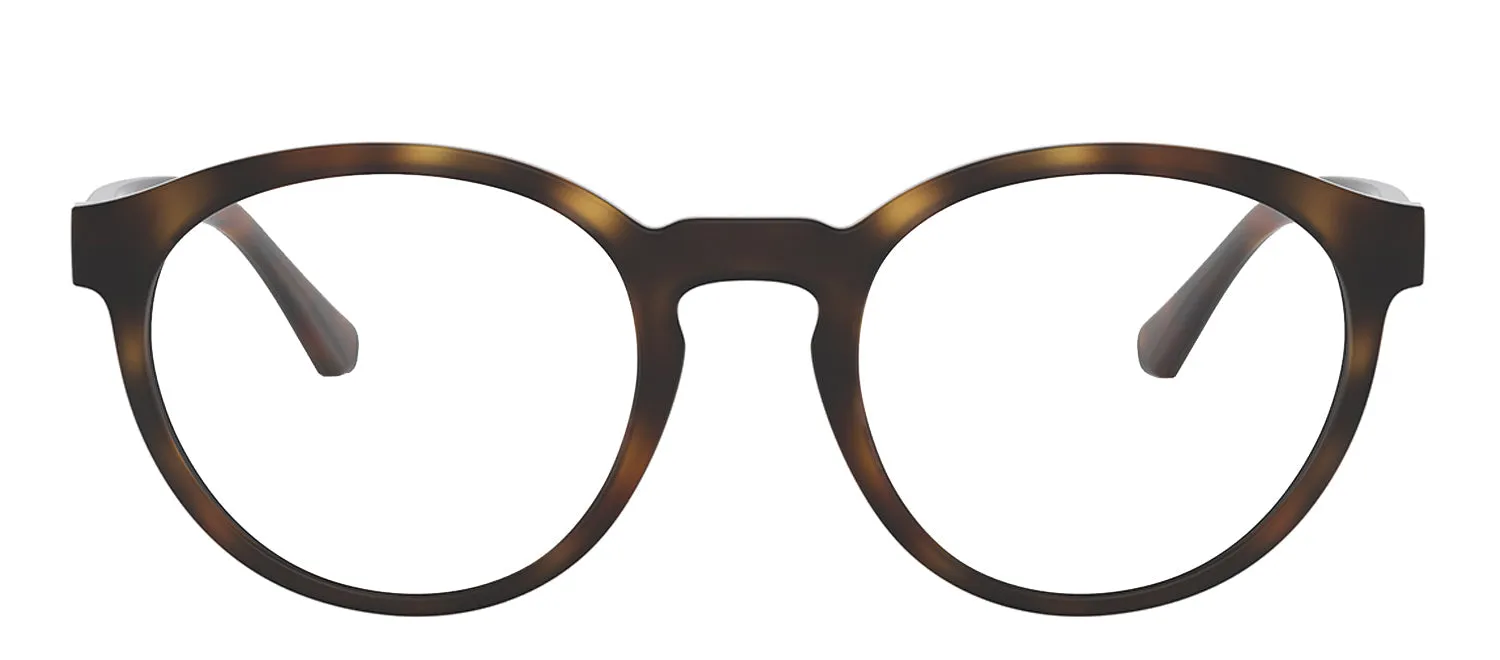 Emporio Armani EA 4152 58021W Phantos Plastic Havana Sunglasses with Clear Lens sold by Gaffos