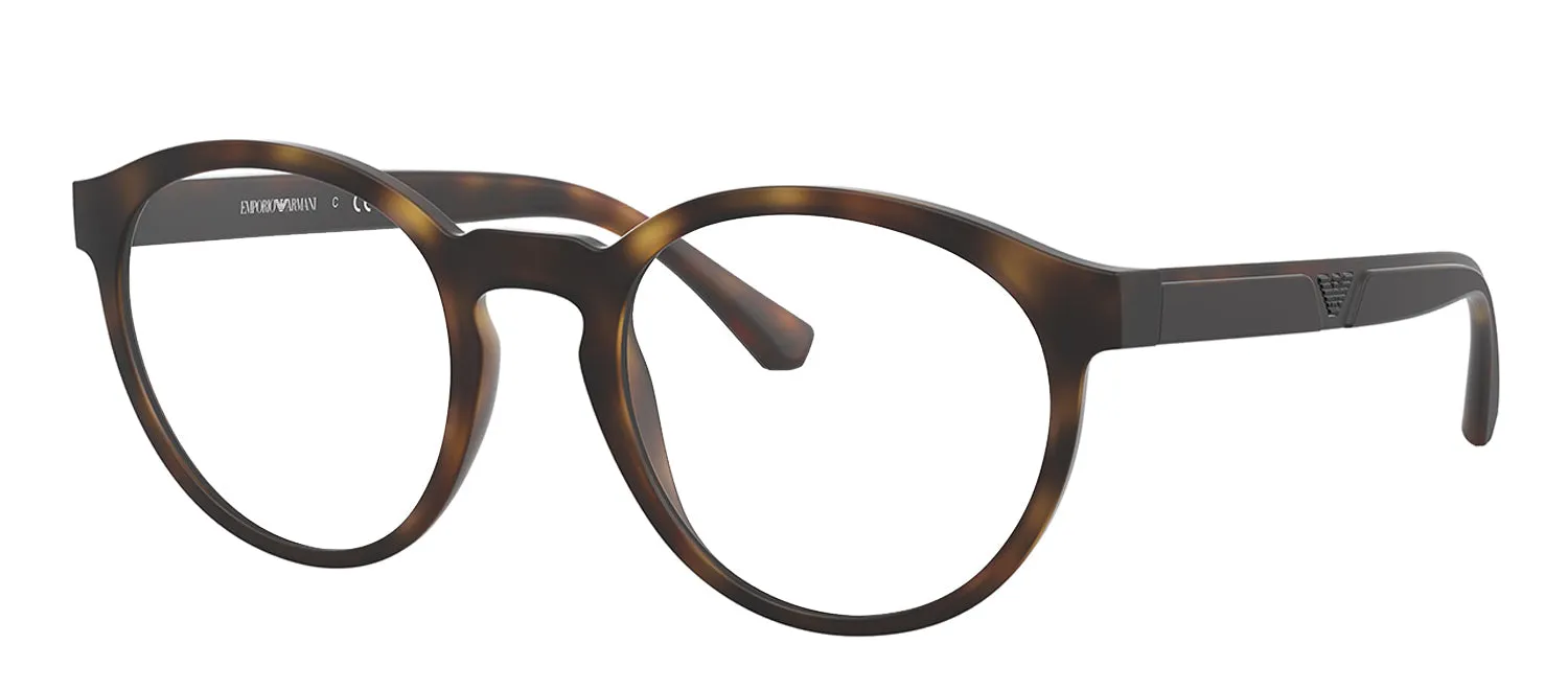 Emporio Armani EA 4152 58021W Phantos Plastic Havana Sunglasses with Clear Lens sold by Gaffos product image thumbnail 2