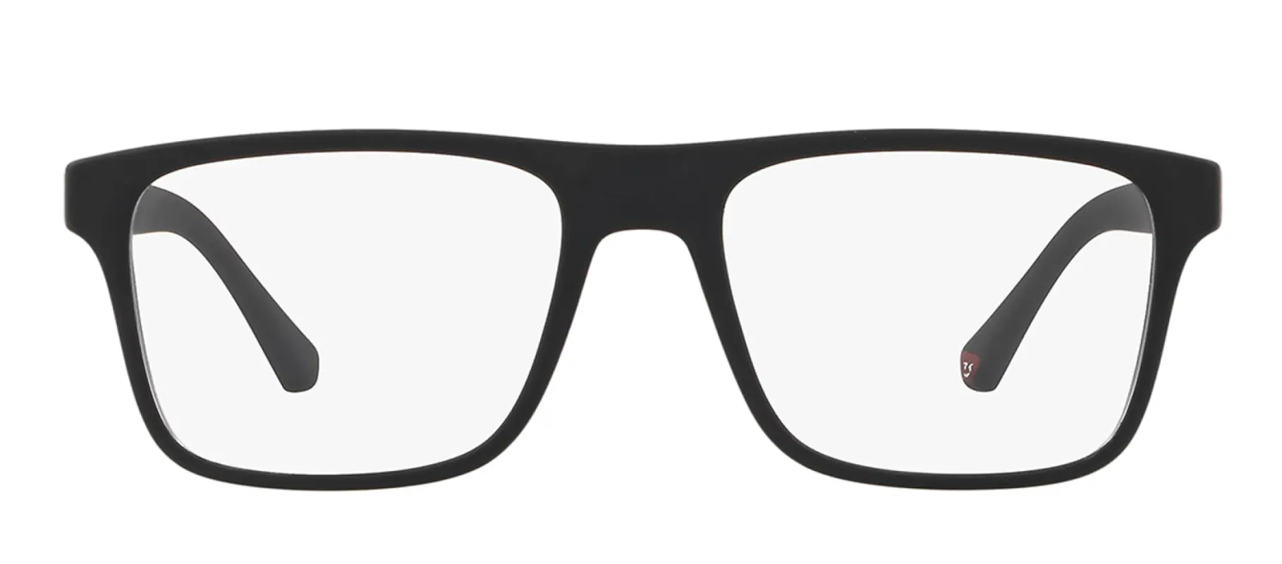 Emporio Armani EA 4115F 50421W Rectangle Plastic Black Sunglasses with Clear Lens sold by Gaffos