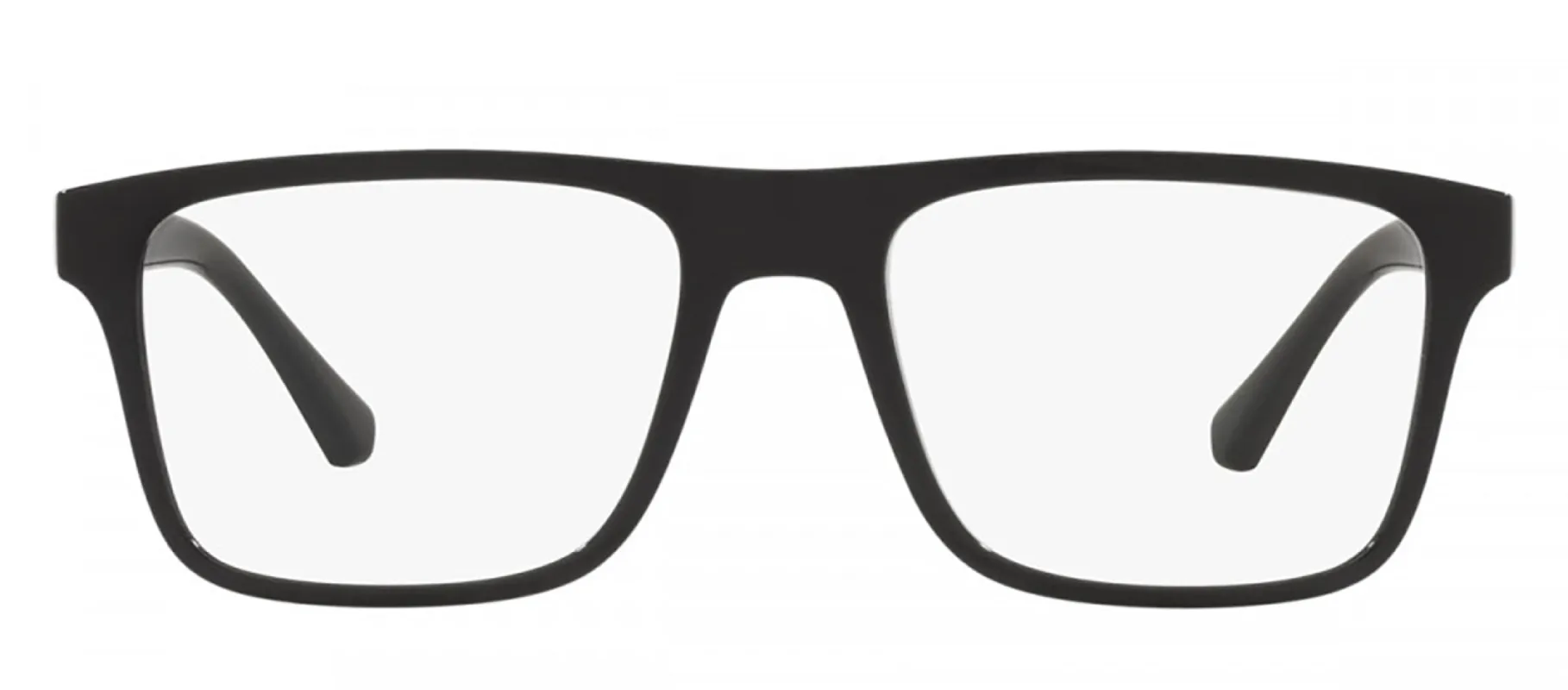 Emporio Armani EA 4115 50171W Rectangle Plastic Black Sunglasses with Clear Lens sold by Gaffos