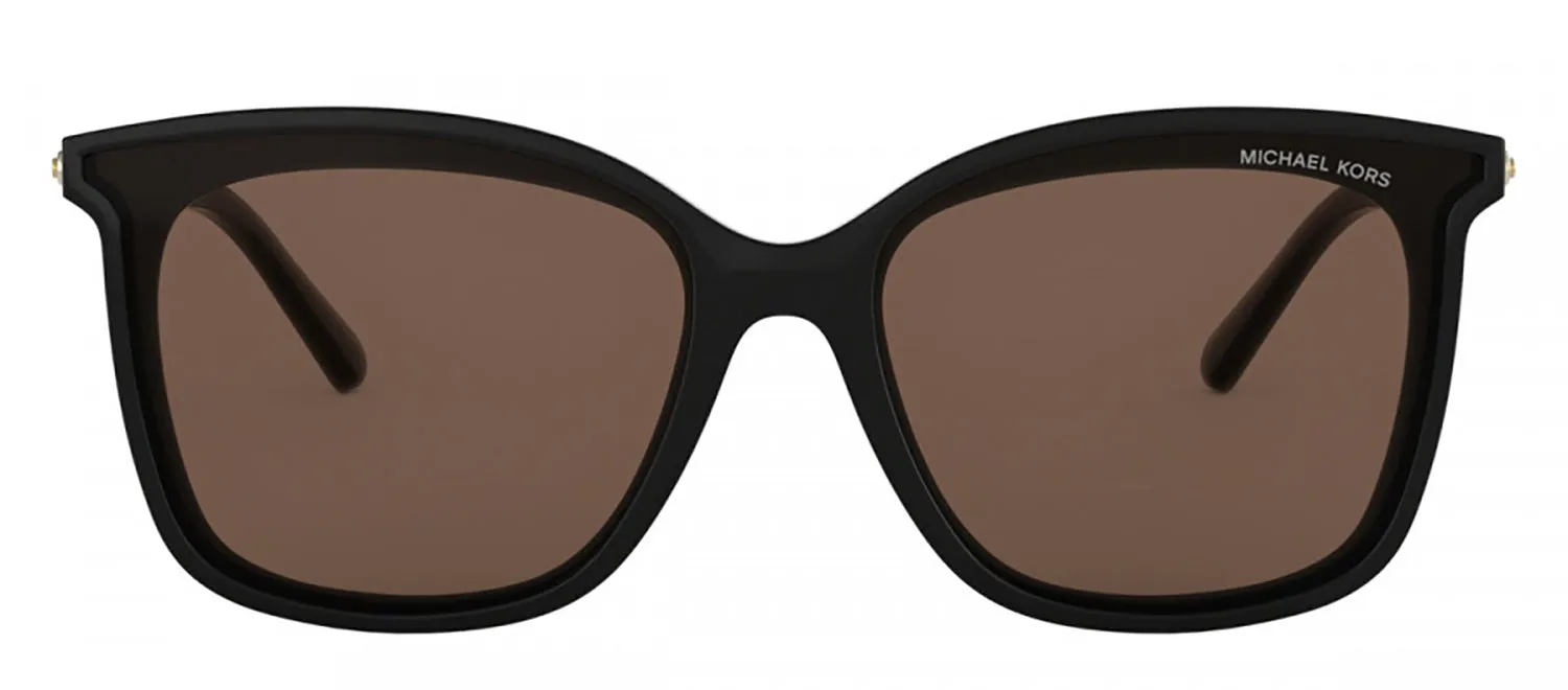 Michael Kors ZERMATT MK 2079U 333273 Square Plastic Black Sunglasses with Brown Lens sold by Gaffos