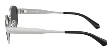 Michael Kors MONTE CARLO MK 1161 189387 Oval Metal Silver Sunglasses with Grey Lens sold by Gaffos