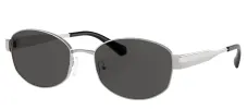 Michael Kors MONTE CARLO MK 1161 189387 Oval Metal Silver Sunglasses with Grey Lens sold by Gaffos