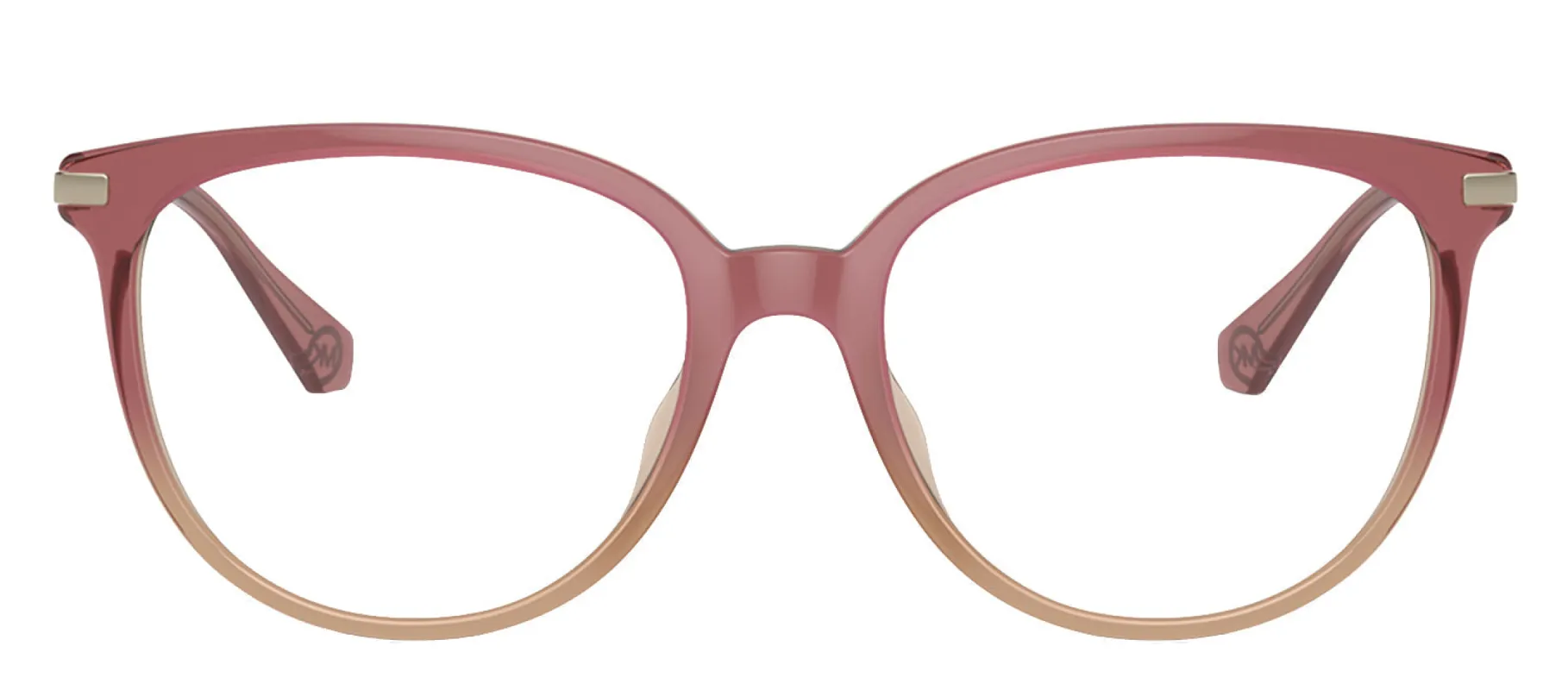 Michael Kors WESTPORT MK 4106U 3256 Round Plastic Clear Eyeglasses with Logo Stamped Demo Lenses sold by Gaffos