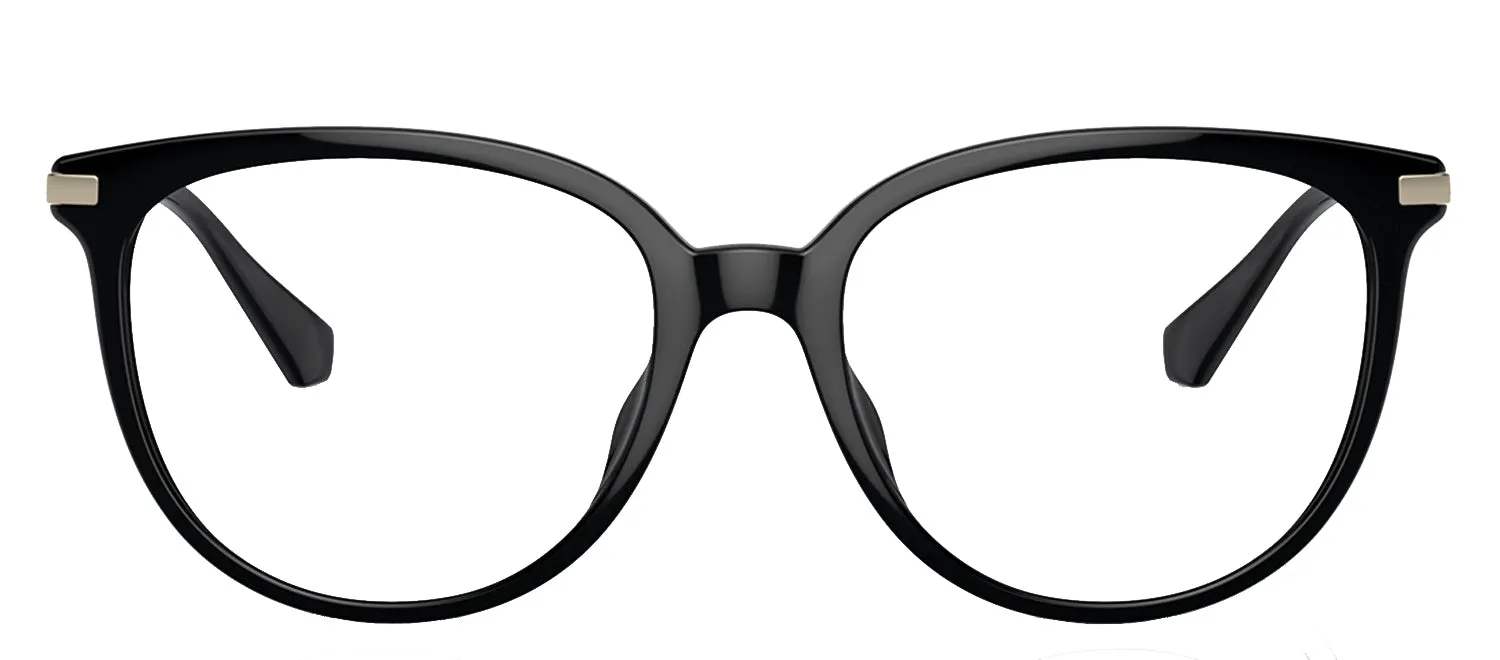 Michael Kors WESTPORT MK 4106U 3005 Round Plastic Black Eyeglasses with Logo Stamped Demo Lenses sold by Gaffos