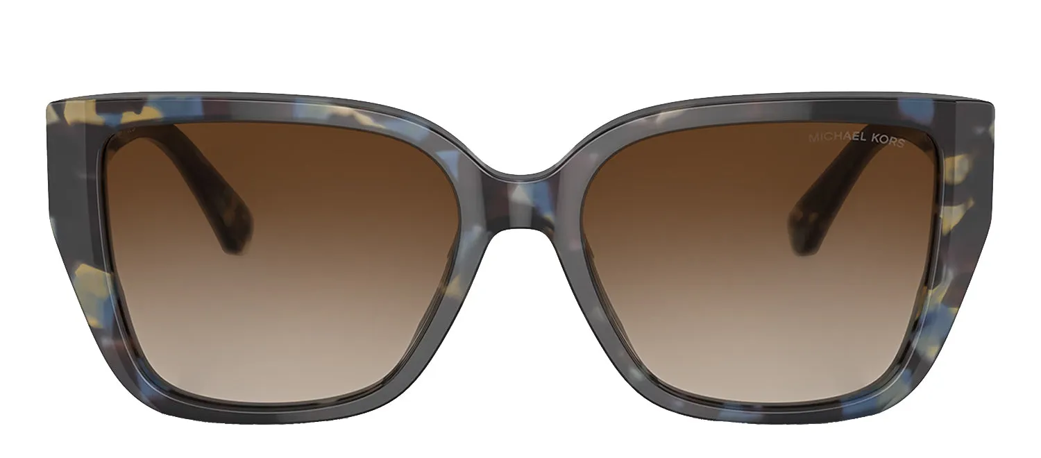 Michael Kors ACADIA MK 2199 395213 Rectangle Plastic Tortoise Sunglasses with Brown Gradient Lens sold by Gaffos