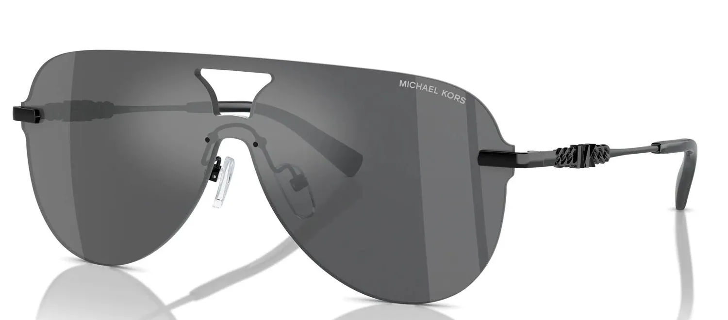 Michael Kors CYPRUS MK 1149 11056G Pilot Metal Black Sunglasses with Grey Mirror Lens sold by Gaffos product image thumbnail 2