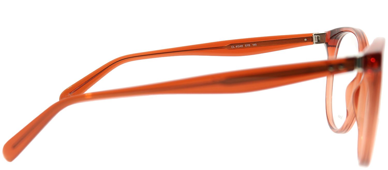 Celine CL 41348 EFB Round Plastic Orange Eyeglasses with Demo Lens sold by Gaffos product image thumbnail 3