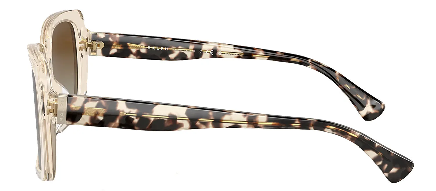 Ralph Lauren RA 5298U 6072T5 Rectangle Plastic Brown Sunglasses with Brown Polarized Lens sold by Gaffos product image thumbnail 3