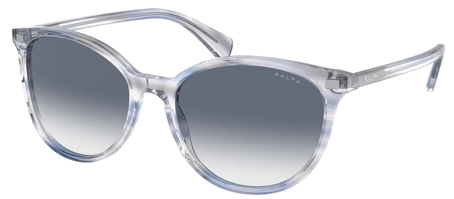 Ralph Lauren RA 5296 6035X0 Round Plastic Blue Sunglasses with Purple Gradient Lens sold by Gaffos product image thumbnail 2