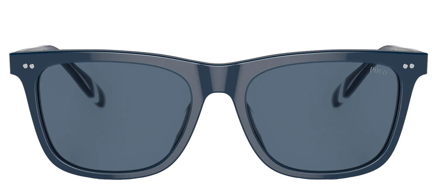 Ralph Lauren PH 4205U 546580 Square Plastic Blue Sunglasses with Blue Lens sold by Gaffos