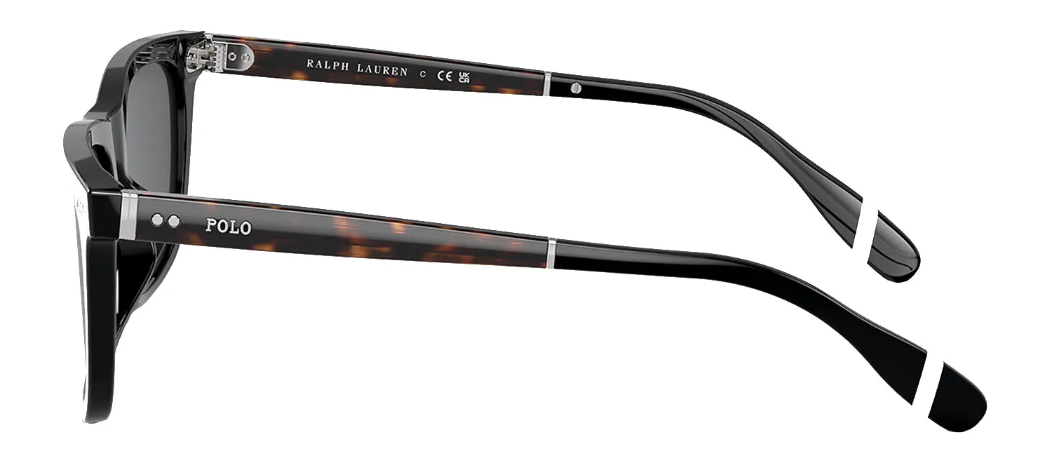 Ralph Lauren PH 4205U 500187 Square Plastic Black Sunglasses with Grey Lens sold by Gaffos product image thumbnail 3