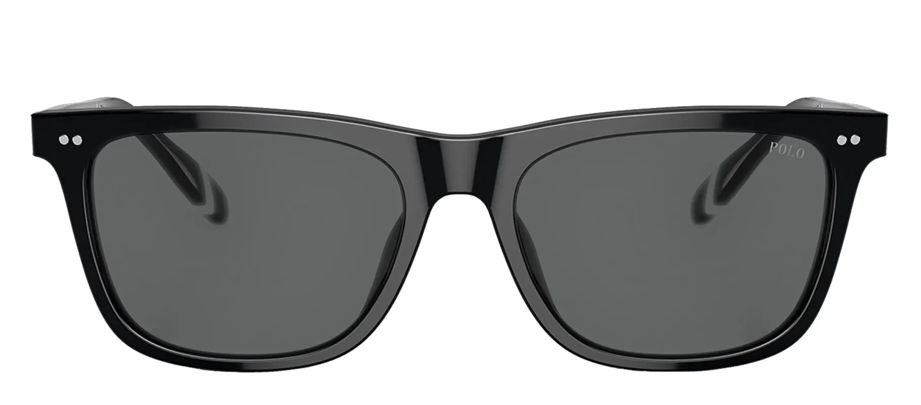 Ralph Lauren PH 4205U 500187 Square Plastic Black Sunglasses with Grey Lens sold by Gaffos
