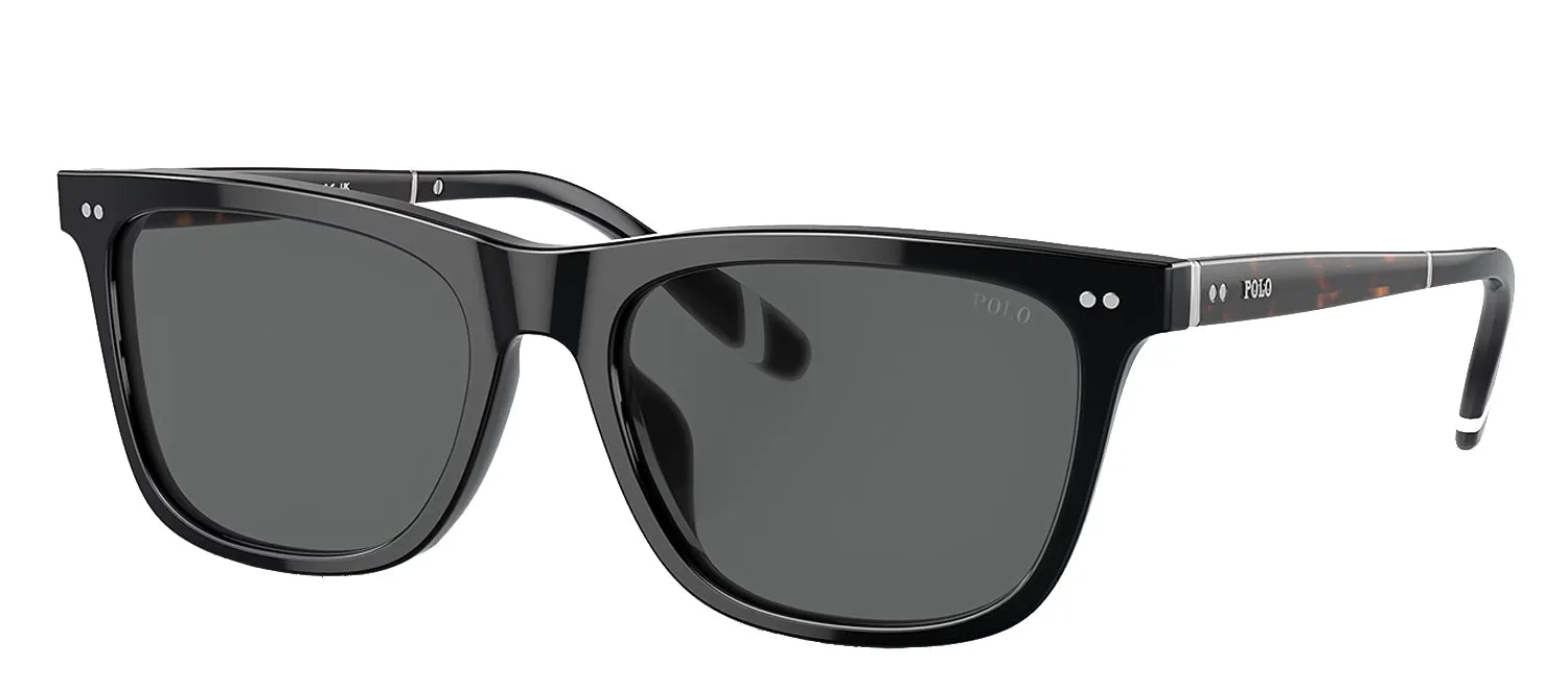 Ralph Lauren PH 4205U 500187 Square Plastic Black Sunglasses with Grey Lens sold by Gaffos product image thumbnail 2