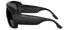 Armani Exchange AX 4143SU 808787 Pilot Plastic Black Sunglasses with Grey Lens sold by Gaffos