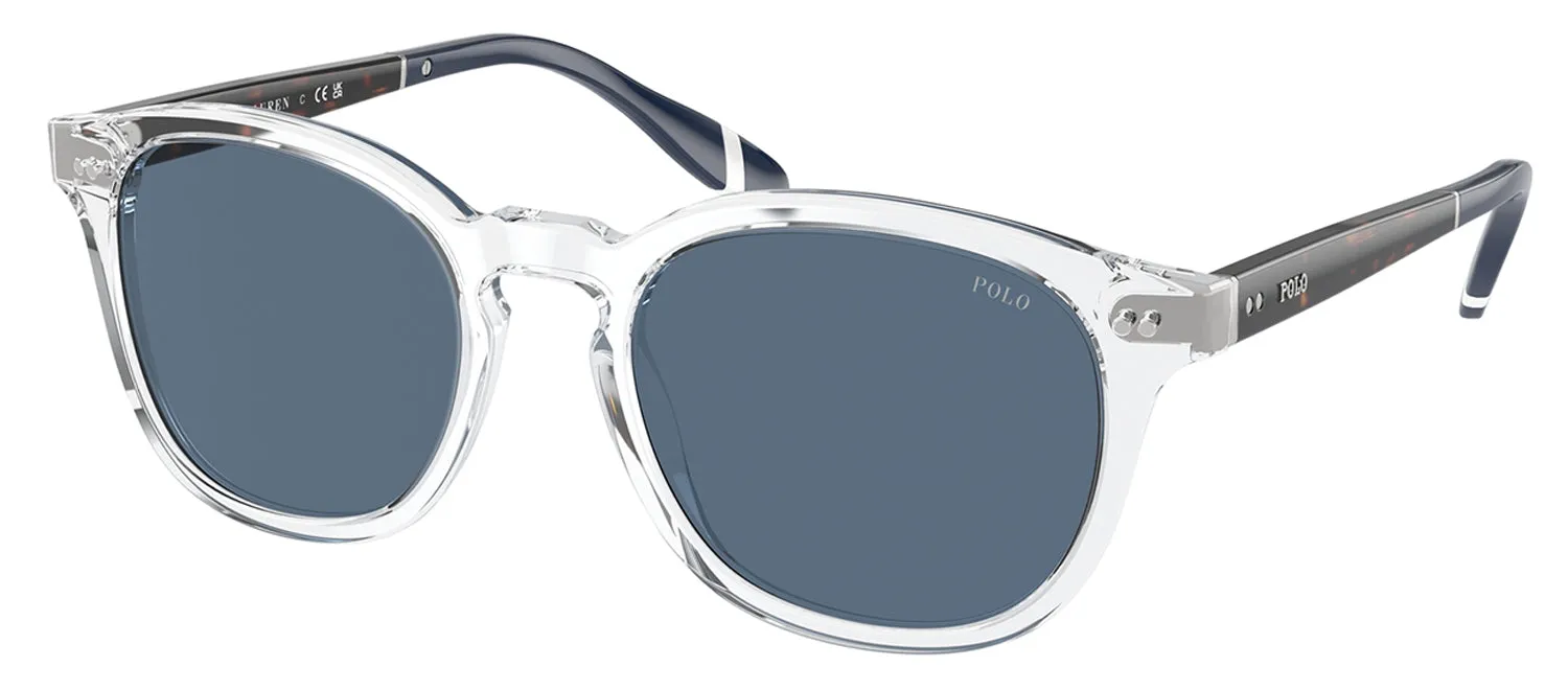 Ralph Lauren PH 4206 533180 Phantos Plastic Clear Sunglasses with Blue Lens sold by Gaffos product image thumbnail 2