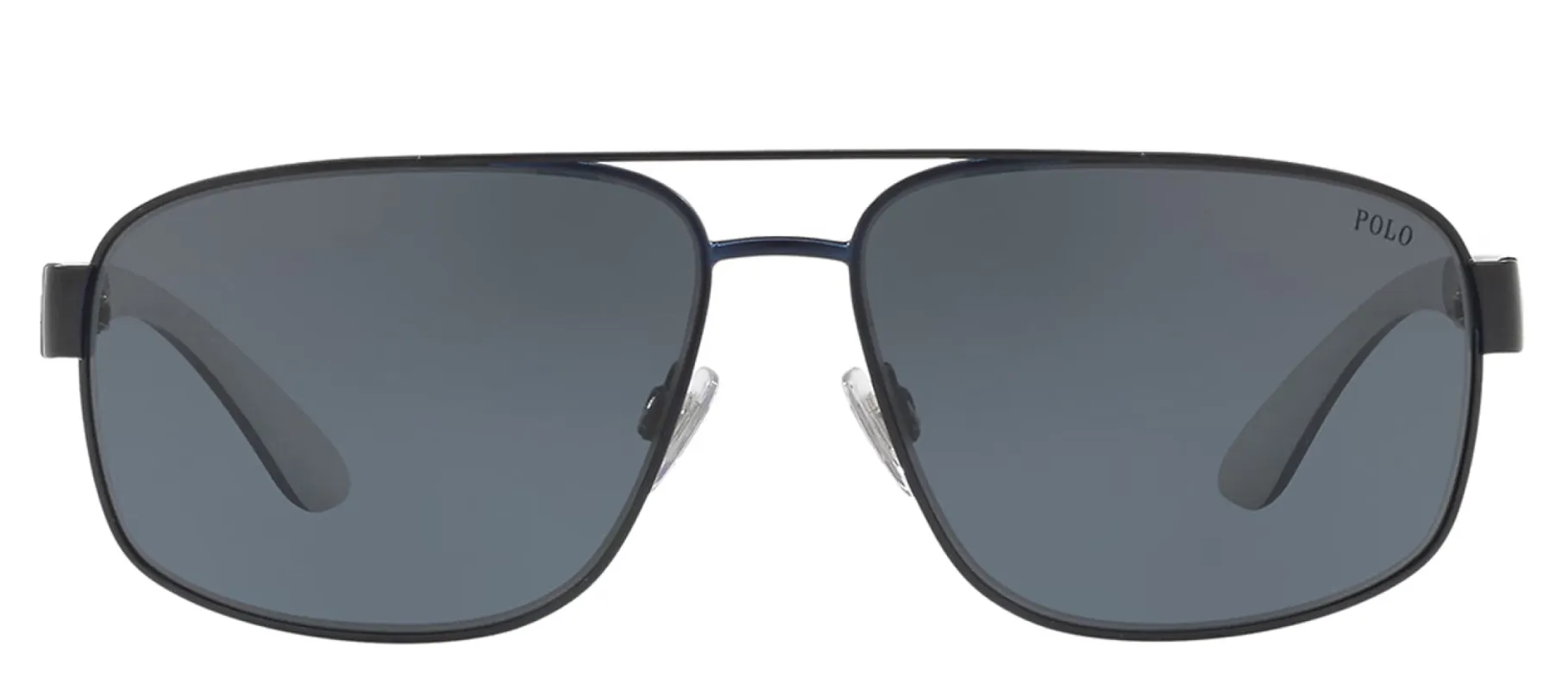 Ralph Lauren PH 3112 930387 Pilot Metal Blue Sunglasses with Grey Lens sold by Gaffos