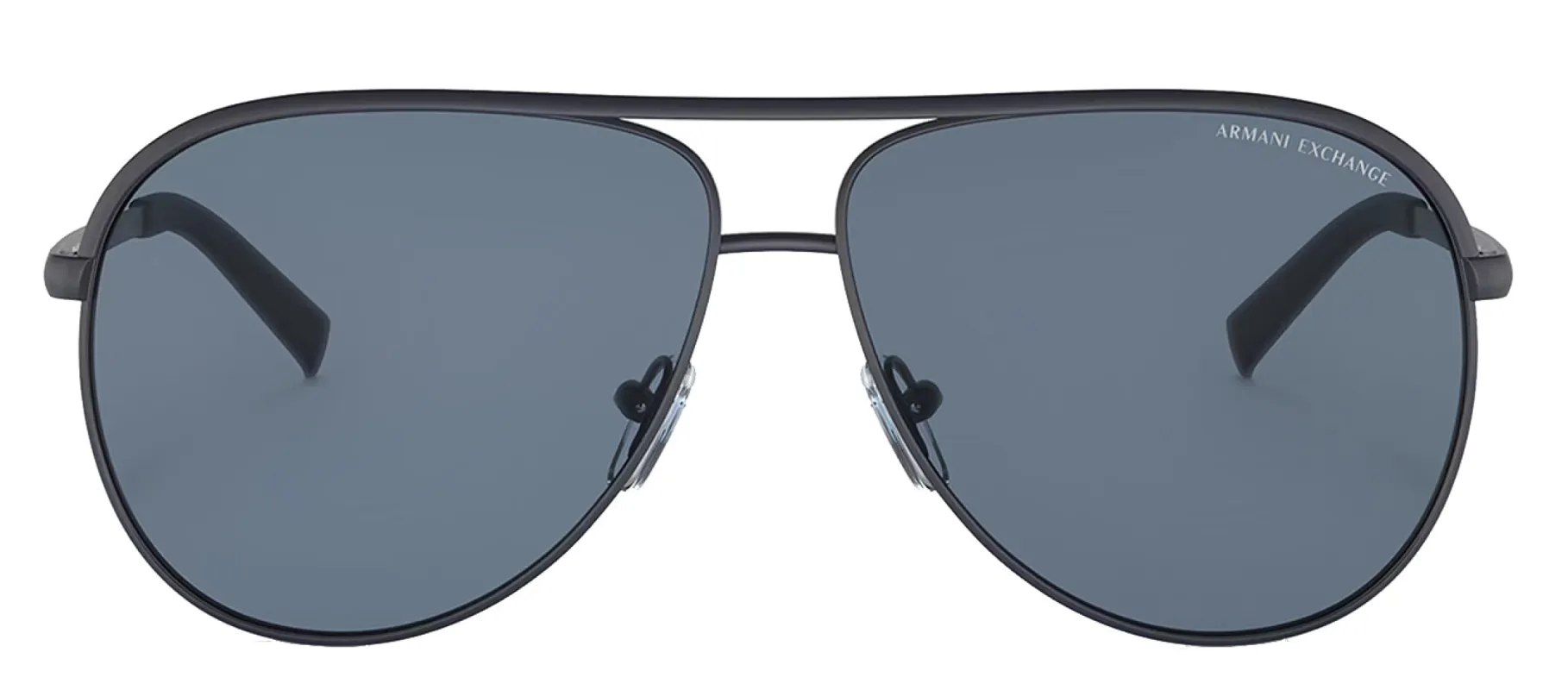 Armani Exchange AX 2002 60992V Pilot Metal Blue Sunglasses with Blue Polarized Lens sold by Gaffos