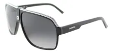 Carrera CA Carrera33 8V6 9O Aviator Plastic Black Sunglasses with Dark Grey Gradient Lens sold by Gaffos