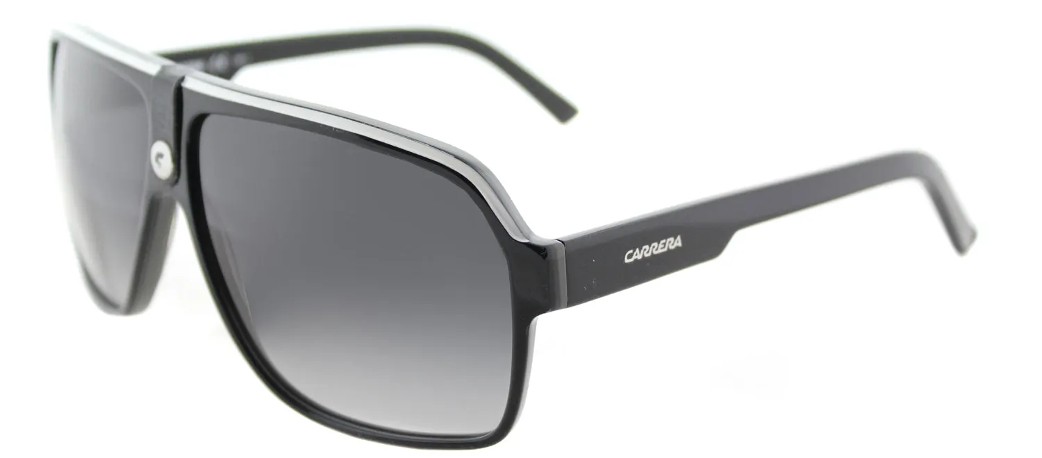 Carrera CA Carrera33 8V6 9O Aviator Plastic Black Sunglasses with Dark Grey Gradient Lens sold by Gaffos product image thumbnail 2