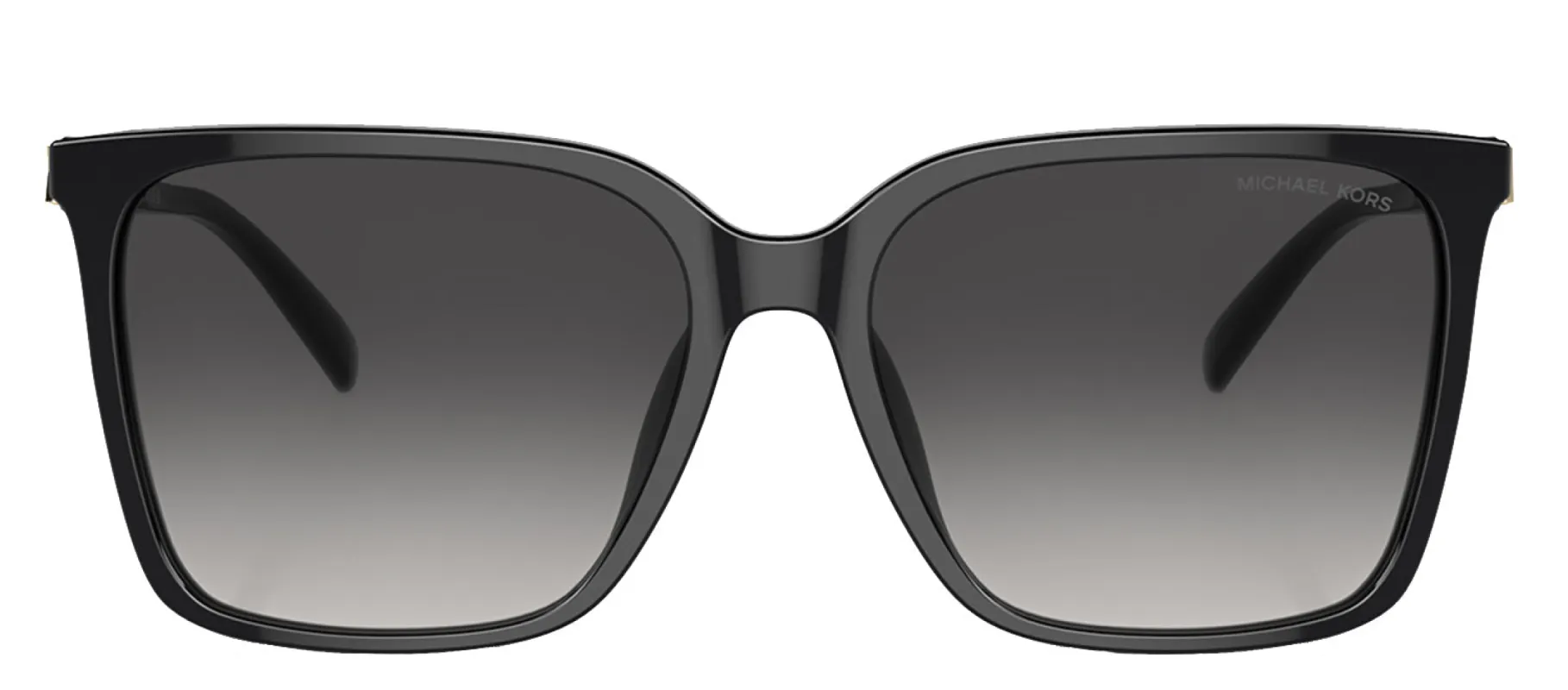 Michael Kors CANBERRA MK 2197U 30058G Square Plastic Black Sunglasses with Grey Gradient Lens sold by Gaffos