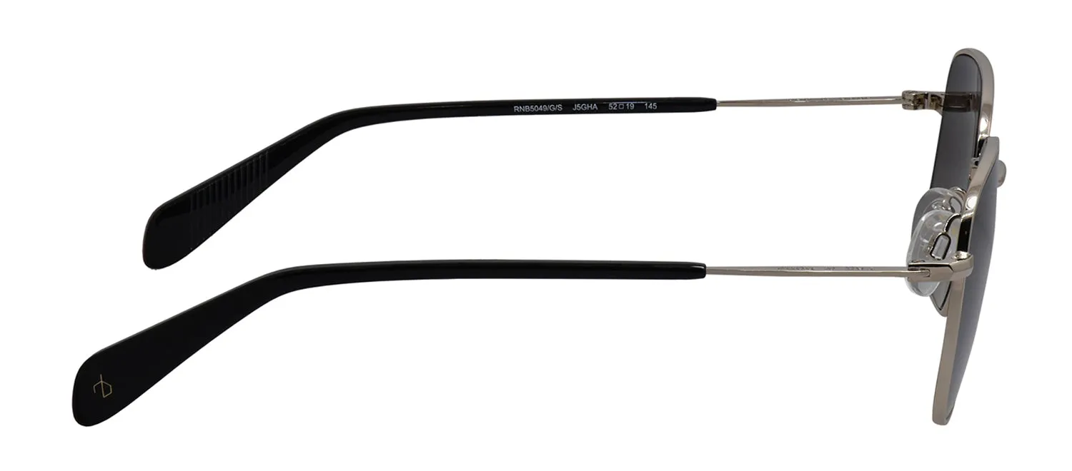 Rag & Bone RNB 5049/G/S J5G Square Stainless Steel Gold Sunglasses with Brown Gradient Lens sold by Gaffos product image thumbnail 3